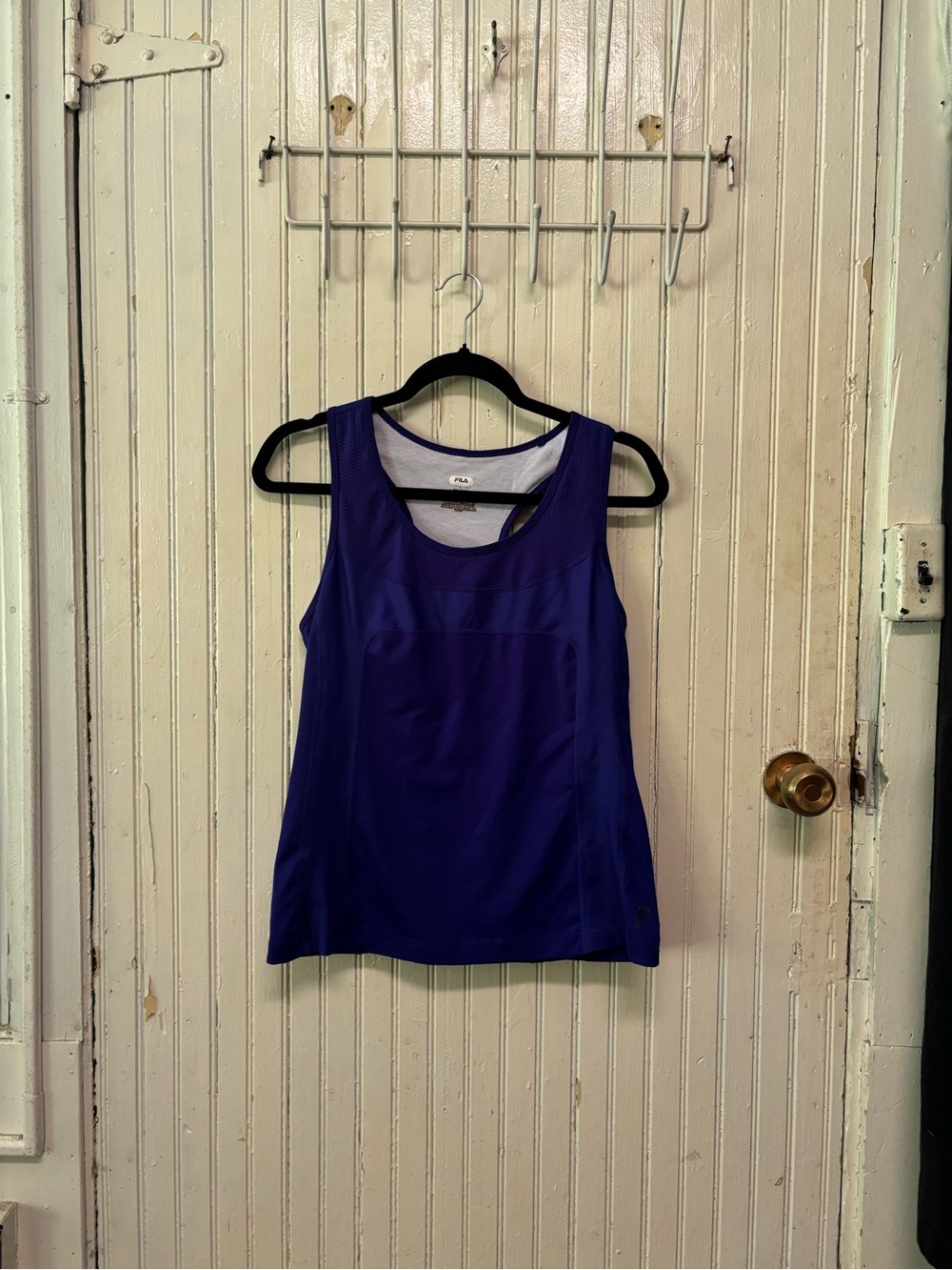 Fila Blue Racerback Athletic Tank Top